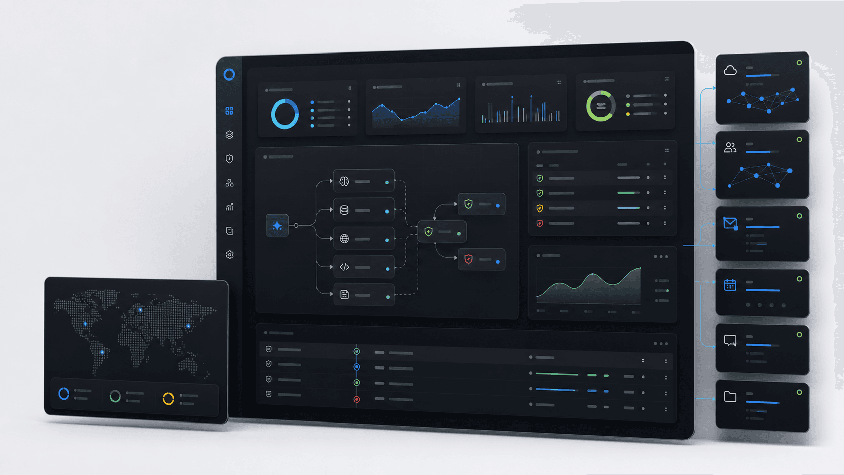 Lucnox Orbit enterprise AI agent control layer interface